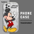 Fashions Disney Mickey Minnie Mouse Phone Case for Samsung Galaxy A10 A20 A30 A50 A50s A70 A02 A03 Core A04 A05 A06 A12 A13 A15 A16 Cover. 