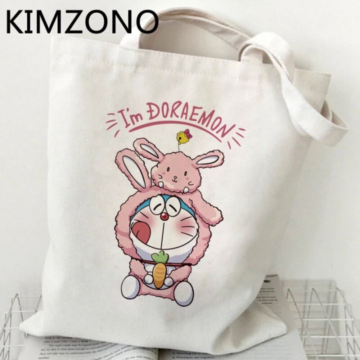 Cartoon%20Doraemon%20shopping%20bag%20canvas%20shopper%20reusable%20tote%20bag%20bolsas%20reutilizables%20string%20shoping%20boodschappentas%20cabas%20-%20Image%202