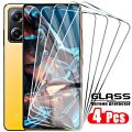 4 Pcs Tempered Glass for Xiaomi Mi Poco X5 Pro Protective Poco X3pro X4 X5 5G X 5 4 3 M4 M5 M3 Pro GT C55 Screen Protector Film. 