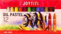 JOY TITI 12 colour oil pastel (Non-Toxic). 