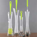 Amazon Bottle Brush Four Piece Long Handle Cup Brush Kitchen Cleaning Daily Necessities Wash Straw Cleaning Brush Set Cross Border.