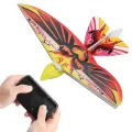 RC Flying Bird Toy Highly Simulation 2.4GHz Remote Control EBird Children Kid Toy (Orange). 