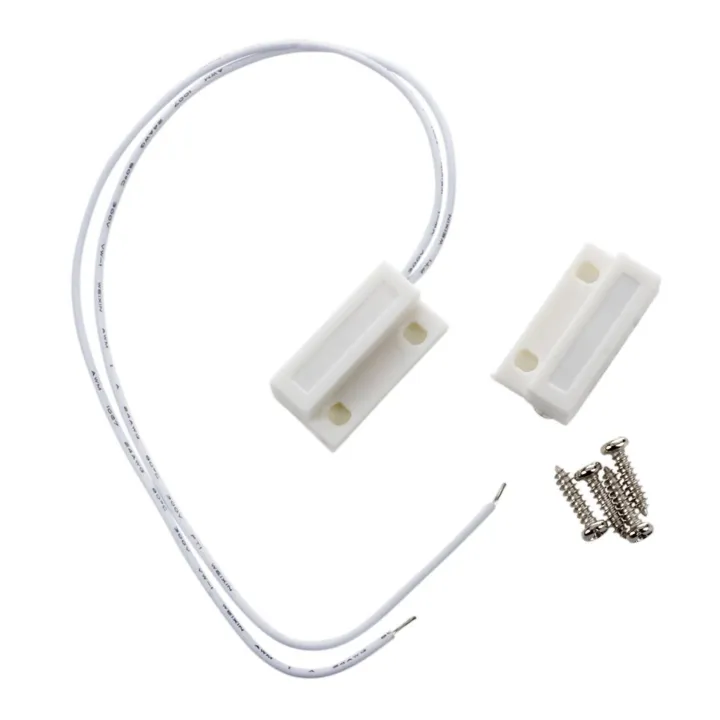 2X%20White%20Door%20Window%20Contacts%20Magnetic%20Reed%20Switch%20Sensor%20-%20Image%204