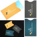 5PCS Safety Aluminium Credit Cards Anti-theft RFID Blocking Protect Case Cover Sleeve Wallet Card Holder. 