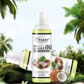 Coconut Oil Sooth Dry Skin Lighten Fine Lines Face Massage Oil Nourishes Hair Removes Frizz Hair Care Oil Firming Skin Body Oil.