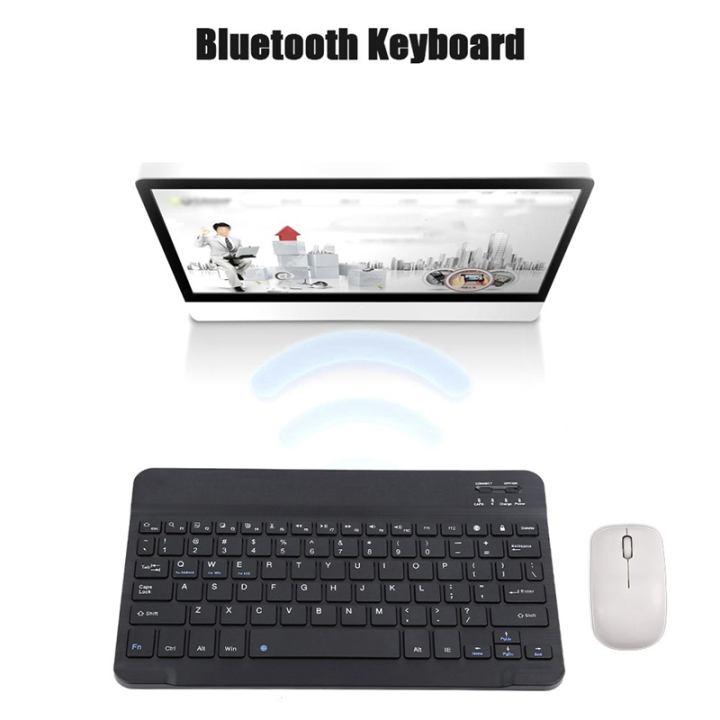 Bluetooth%20Keyboard%20Portable%20Keyboard%20for%20Tablet%20PC%20Tablet%20Gaming%20Accessories%20Black%20-%20Image%203