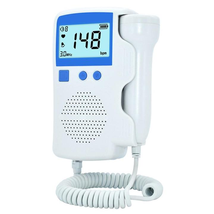 Baby Doppler Portable Fetal Doppler Ultrasound Doppler Foetal Bebe Sound Monitor Fetus Detector Sonar Doppler Baby For Pregnant