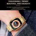 DT900 Ultra 9 Smart Watch (Strap 7+1 cover ) Smart Watch 2.06 inch Full HD Display Screen For Men & Women With Wireless Charger. 