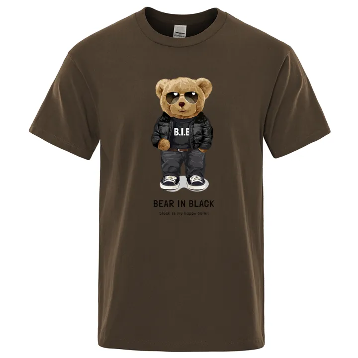 Teddy%20Bear%20In%20Black%20That%20Is%20My%20Happy%20Color%20Clothing%20Men%20High%20Quality%20T-Shirt%20Summer%20Cotton%20T-Shirts%20Hop%20Street%20Loose%20Tops%20-%20Image%203
