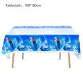 Disney Frozen Anna Elsa Princess Disposable Tablecloth Party Supplies Baby Shower Tablecover Girls Birthday Party Decorations. 