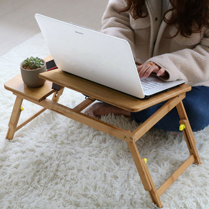 Laptop%20Table%20stand%20cooling%20fan%20wooden%20Portable%20Folding%20Lap-Desk%20Tray%20Bed%20Notebook%20Table%20Adjustable%20-%20Image%207
