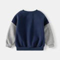 Korean version of children's clothing wholesale 2023 autumn clothes boys two sweatshirts baby loose tops children's sleeve tide shirts.