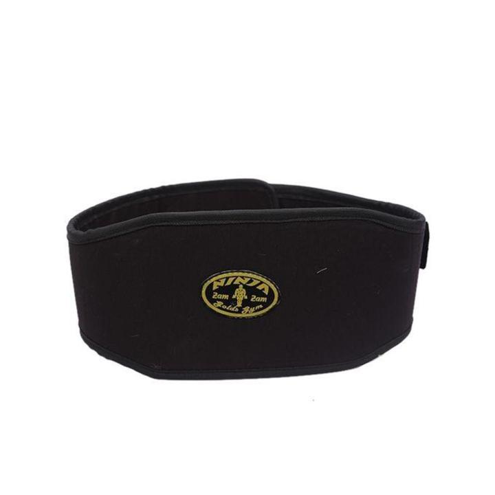 Gym Wight Lifting Belt - Black