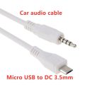 Micro USB To Jack 3.5mm Audio Cable Connector 3.5 Earphone Phone Plug Audio Adapter Cable for V8.