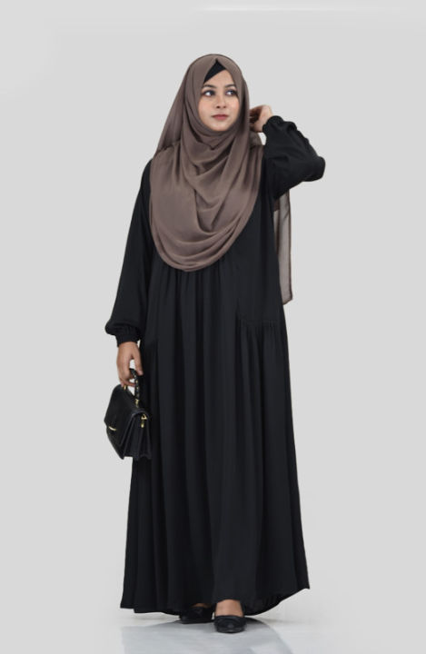 Premium%20Abaya%20Sikeem%20with%20Kuchi%20Design%20%E2%80%93%20Imported%20Dubai%20Cherry%20Georgette%20Fabric,%20Soft%20&%20Comfortable%20Burka%20for%20Women%20-%20Image%205