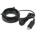 Microscope LED Ring Light Illuminator Lamp for Microscope Circle Light Industrial Microscope Camera Easy Install. 