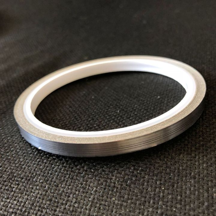 Tennis%20Racquet%20Lead%20Tape%20Weight%20Silver%20Self-Adhesion%204%20Meter/Roll%20Add%20Weight%20&%20Power%20To%20Racquet%206.35Mm%20-%20Image%206