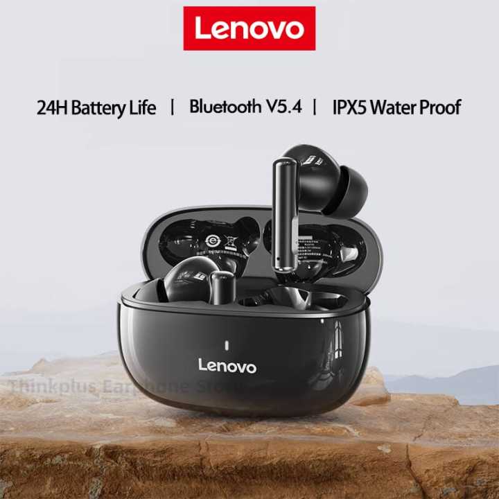 Lenovo Earbuds TA210 Bluetooth Wireless Earbuds TWS Earphone Bluetooth 5.4 Touch Control Long Battery Life with Mic