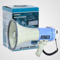 Hand Mike ER-66 with Rechargeable Battery - Rechargeable Megaphone Hand Mike USB SD Card Recording System. 