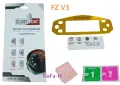 Yamaha FZ-S V3 OD Meter Dashboard Protector and Screen Protector combo set For Motorcycle- Golden. 