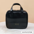 PU Makeup Bag For Women Toiletries Organizer Waterproof Travel Make Up Pouch Luolong.