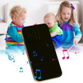 Phone Kids Play House Toys Simulation Music Touch Screen Cell Phone With Light Baby Boys Girls Toys Mobile Phone Model Toys. 