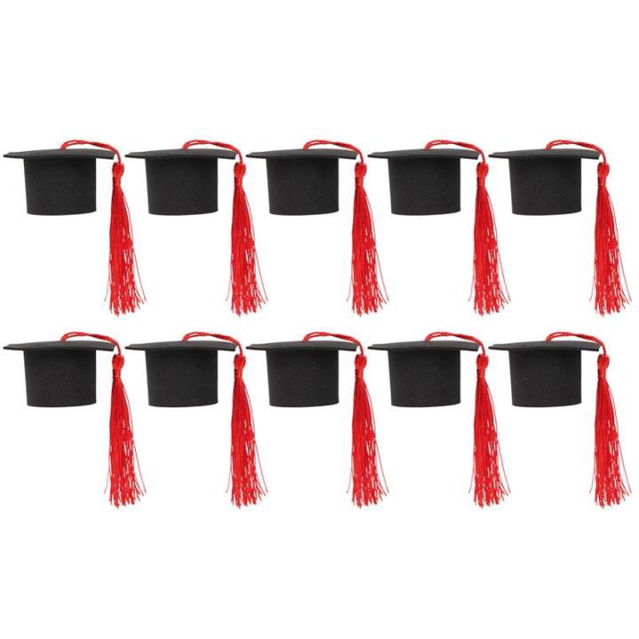 10pcs%20Mini%20Trencher%20Caps%20Graduate%20Ornaments%20Doctoral%20Caps%20Cake%20Decorative%20Cake%20Mini%20Graduation%20Season%20Souvenir%20Caps%20Ornaments%20-%20Image%208