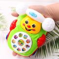 Children'S Simulation Phone Toys Cartoon Smile Pull Wire Phone Baby Toy Educational Developmental Kids Gift Develop Intelligence - Baby Toys. 