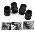 33T Alternator Clutch Generator Pulley Removal Socket Bit Tool Car Repairing Accessory - black. 
