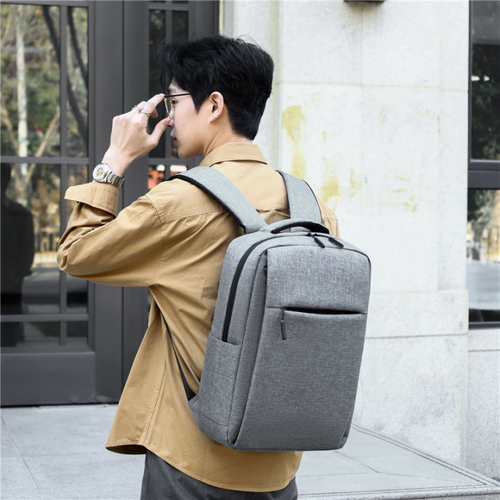 Classic%20Business%20Backpack%20Simple%20Laptop%20Backpack%20Male%20and%20Female%20School%20Bag%20Backpack%20Gift%20Bag%20-%20Image%204