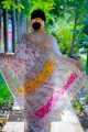 Hafl Silk Trendy Fashionable Afsan Print Saree for Women.