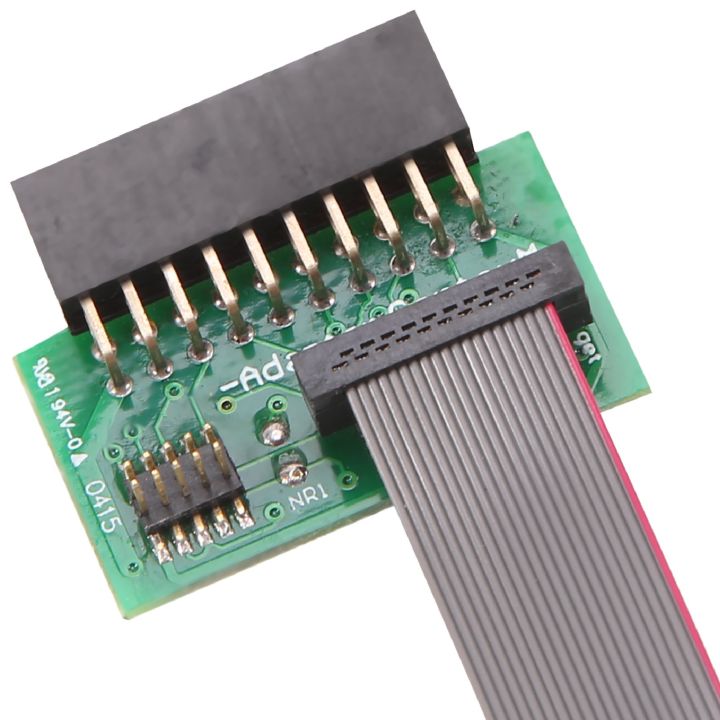 JTAG%20Cable%20Round%20Interface%20Board%20High%20Quality%20Interface%20Board%20(2X10%202.54mm)%20to%20SWD%20(2X10%201.27)%20-%20Image%205