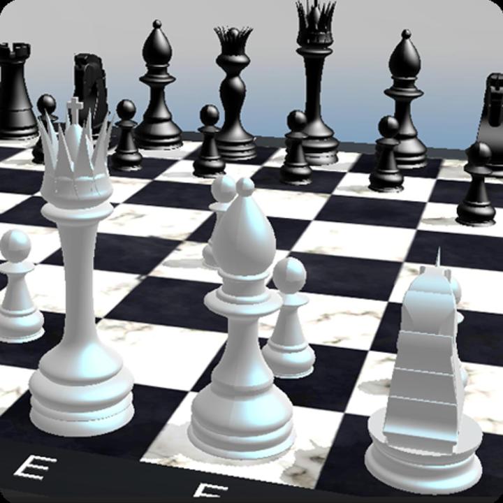 Chess Board Master Game - Black and White for Regular Use