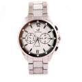 Stainless Steel Back Analog Wrist Watch For Men.