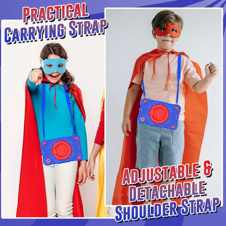 Spider%20Rotation%20Handle%20Silicone%20Hybrid%20PC%20Tablet%20Case%20For%20Samsung%20Galaxy%20Tab%20A9%20-%20Image%204