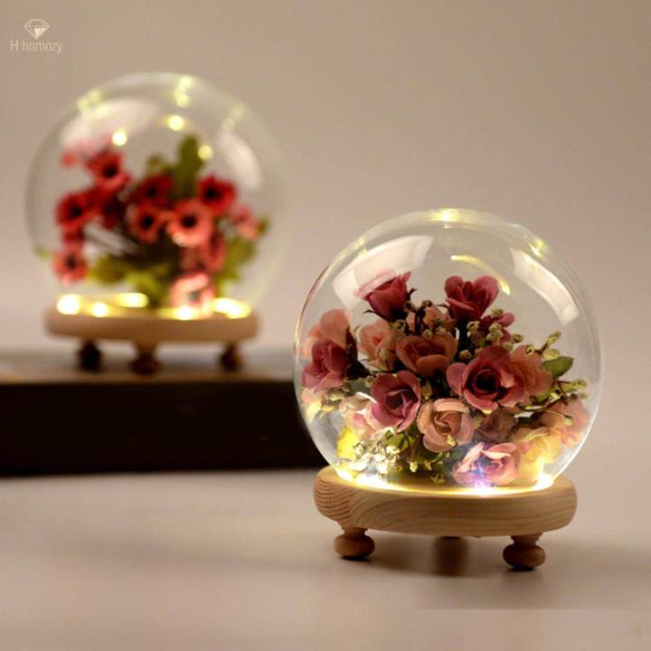 Glass%20Display%20Micro%20Landscape%20DIY%20Decorative%20Clear%20Dome%20for%20Photos%20Medals%20Decoration%20Home%2010cm%20-%20Image%206