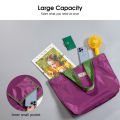 MAYTTO Fol-dable Shopping Bag Reus-able Gro-cery Bags Waterproof Washable Travel Storage Bags. 