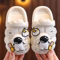 Kids Sandals Summer Cartoon Boys Girls Mules Garden Beach Slippers Sandals Non-Slip Soft Flat Children Baby Shoes. 