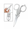 1Pcs Home Portable Folding Stainless Steel Scissors Mini Folding Travel Scissors.