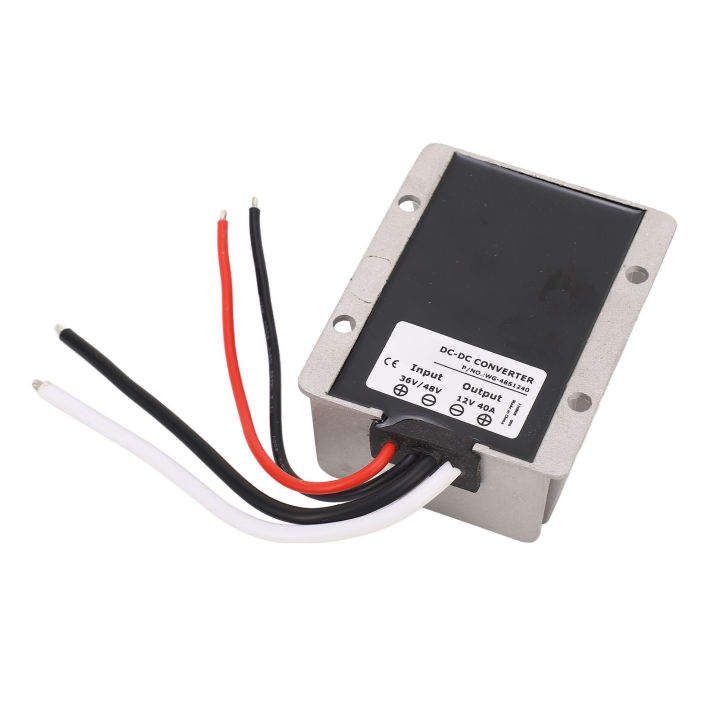 DC Buck Module 30-60V to 12V Voltage Converter IP67 Waterproof Power ...