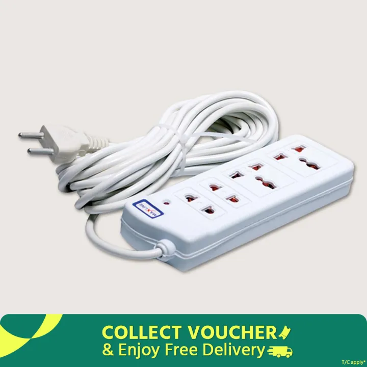 Multi Plug ML-017 Multiplug 4 Port Extention Socket