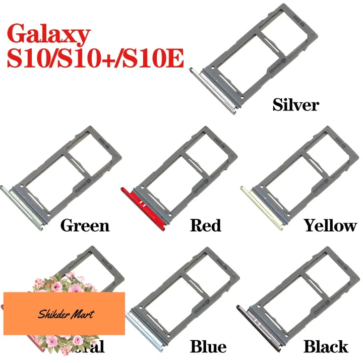 Sim%20Holder%20Tray%20for%20Samsung%20Galaxy%20S10/%20S10+%20Plus/%20S10E%20-%20Image%202