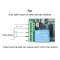 DC 5-30V 5V 12V 24V 433Mhz RF Wireless Remote Control Switch Relay 1CH Receiver Module For LED Door Electromagnetic Lock DIY.