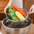 Stainless Steel Flour Sieve Sifter Colander Drain Basket Food Filter Juice Strainer Noodle Drainer Kitchen Accessories.