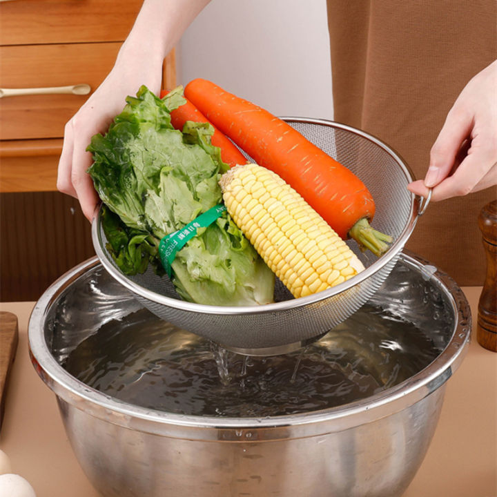 Stainless%20Steel%20Flour%20Sieve%20Sifter%20Colander%20Drain%20Basket%20Food%20Filter%20Juice%20Strainer%20Noodle%20Drainer%20Kitchen%20Accessories%20-%20Image%202