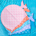 1Pcs Mermaid Tail Children Swimming Cap Silicone Waterproof Cartoon Kids Girls Swim Hat Free-diving Surfing Swimming Accesories. 