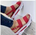 2022 Fashion Wedge Female Platform Buckle Strap Street Summer Outdoor Shoes Punk Beach Wedges Women Sandals Sandalias De Mujer. 