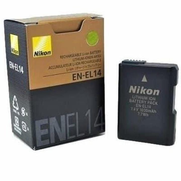 Nikon EN-EL14 Rechargeable Li-Ion Battery for Nikon D3100/DF/D3300/ D5300/D5200 DSLR Cameras