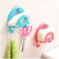 Kitchen Sink Dish Sponge Drain Storage Holder Rack, Robe Hooks Suction Cup ,Multi-functional Bathroom Shelf ,Towel Soap Dish Holder. 