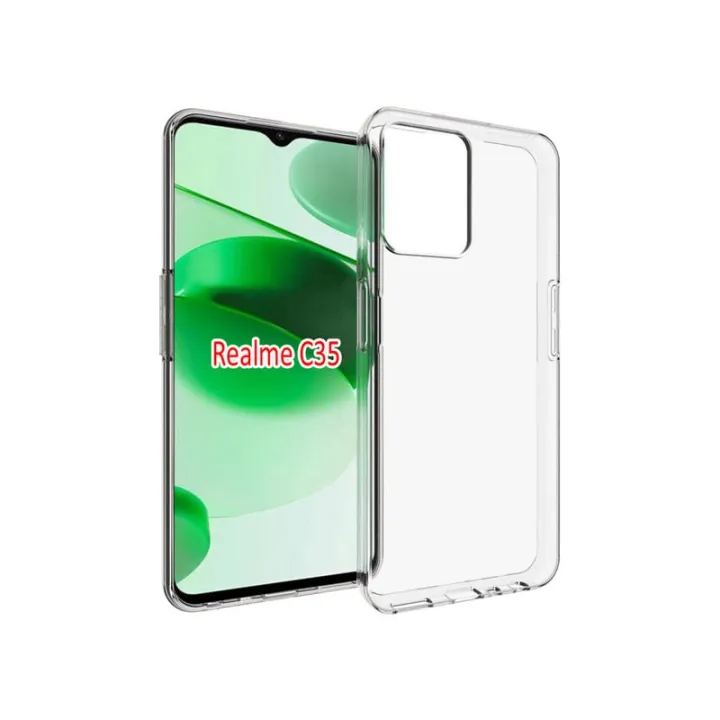 Realme%20C35%20Premium%20Silicone%20Case%20Crystal%20Clear%20Soft%20Tpu%20Ultra-Thin%20Transparent%20Flexible%20Protective%20Mobile%20Phone%20Back%20Cover%20-%20Phone%20Back%20Cover%20-%20Image%202
